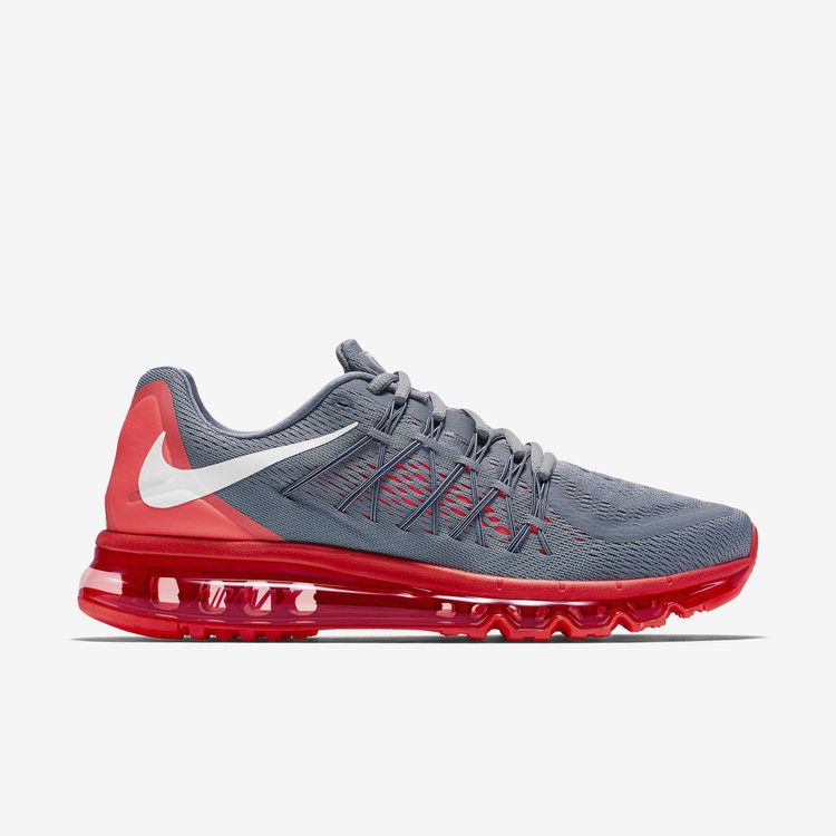 Nike Air Max 2015 — Cool Grey/Bright Crimson/Challenge Red/White