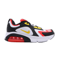 Nike Air Max 200 GS 'Black' — Black/Chrome Yellow/White