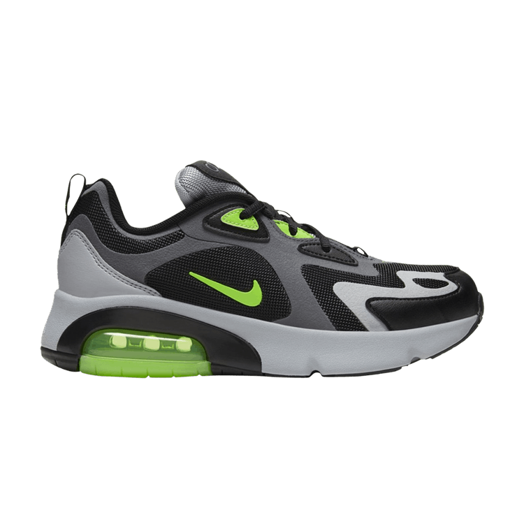 Nike Air Max 200 GS 'Grey Electric Green'