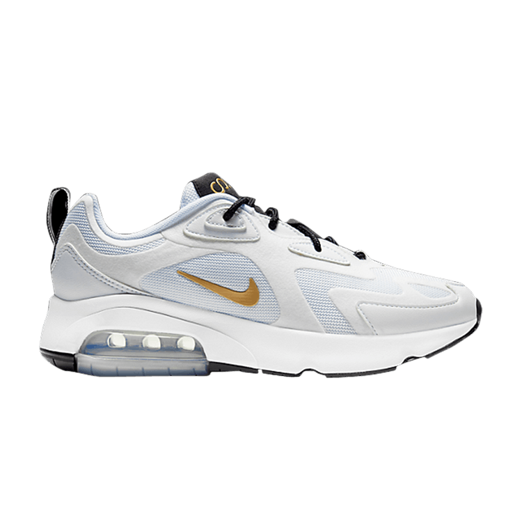 Nike Wmns Air Max 200 'White Metallic Gold'