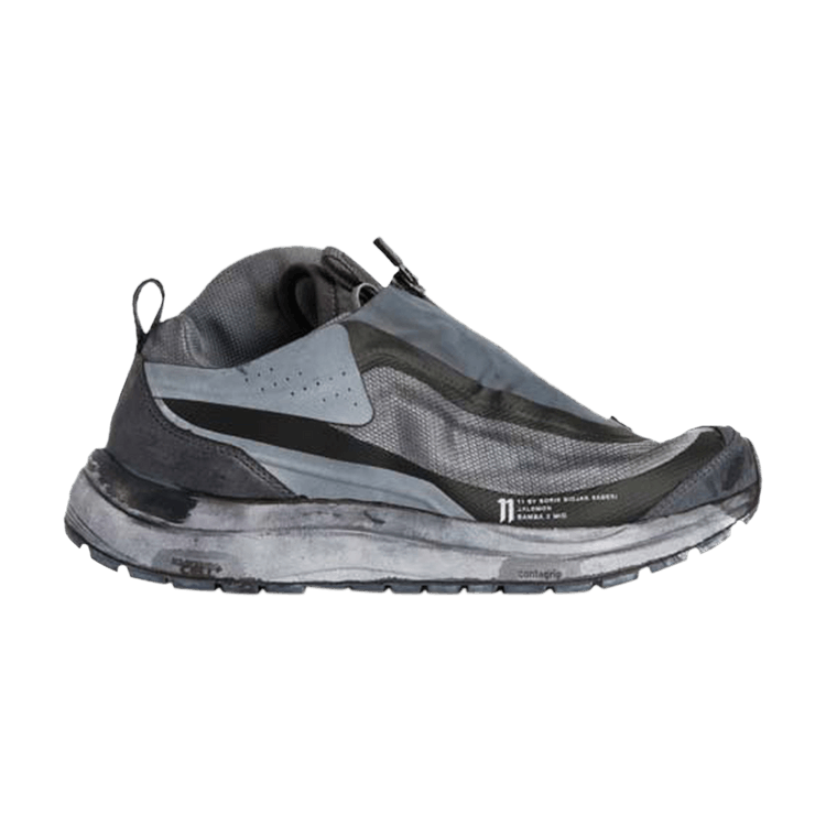 11 By Boris Bidjan Saberi x Salomon Bamba 2 Mid 'Black Dye'