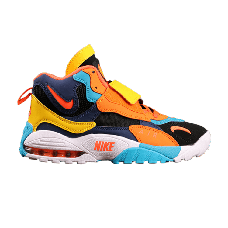 Nike Air Max Speed Turf GS 'Green Abyss Amarillo Flash Crimson'