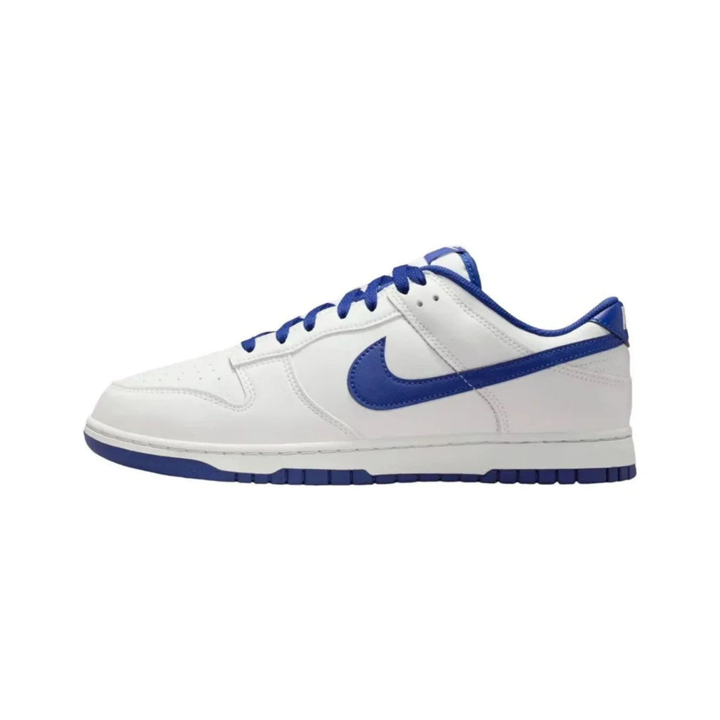 Nike Dunk Low Retro 'White Deep Royal Blue'