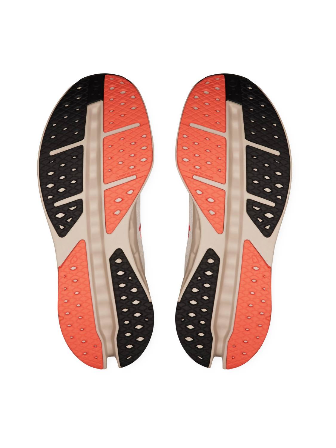 Women's Cloudsurfer Max Running Shoes In Ivory/salmon