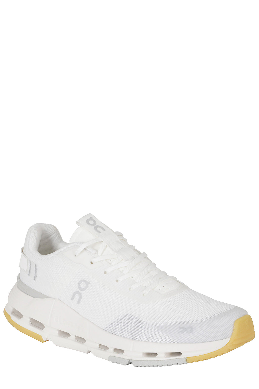 White Cloudnova Form 2 Mesh Rubber Sole Nylon Sneakers