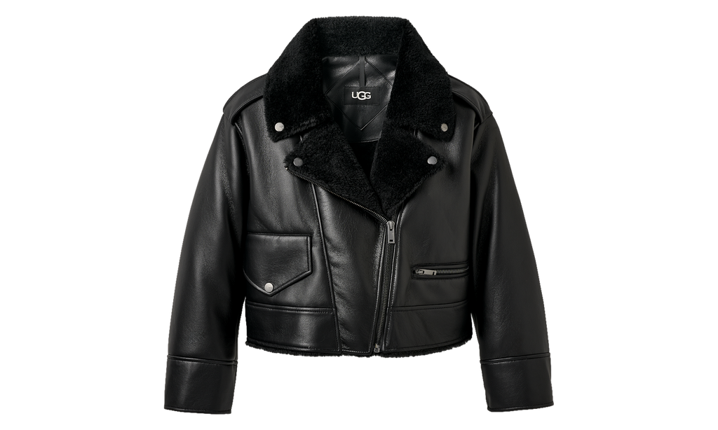Finnian LuxeFluff Moto Jacket WMNS "Black" 1173393 BLK