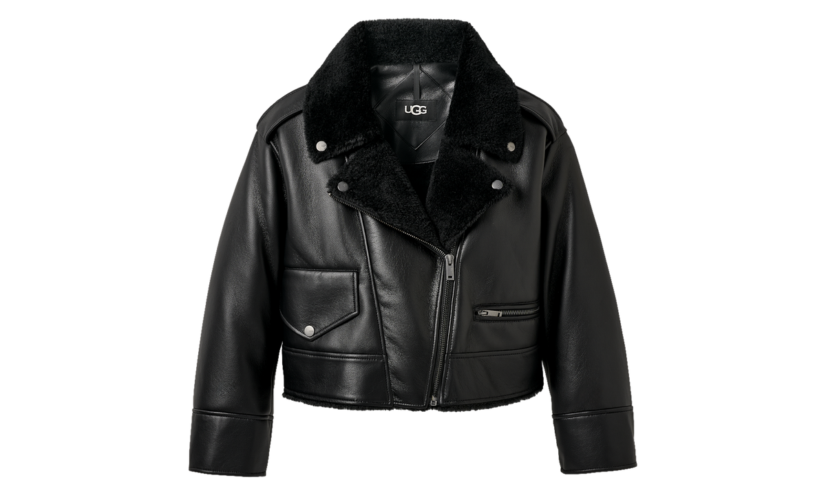Finnian LuxeFluff Moto Jacket WMNS "Black" 1173393 BLK