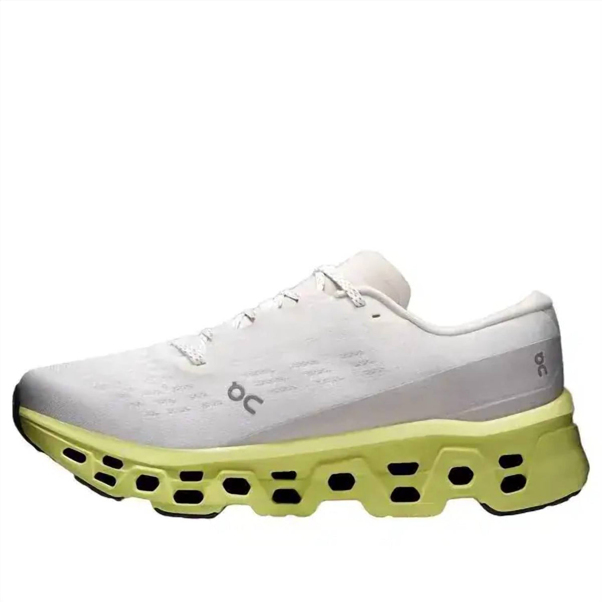 Men's Cloudmonster 3 Running Shoes In Ivory - Limelight