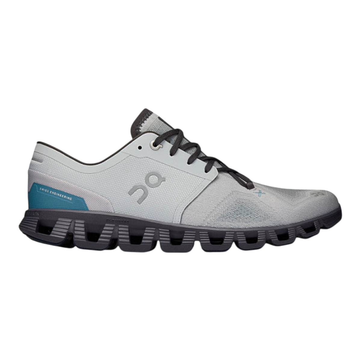 On Cloud X 3 Training Shoes in Glacier/Iron | Men