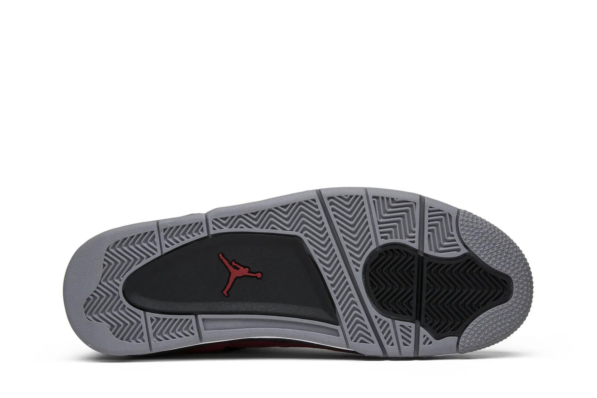 Jordan 4 Retro 'Toro Bravo' 2013 Fire Red Nubuck Sneaker