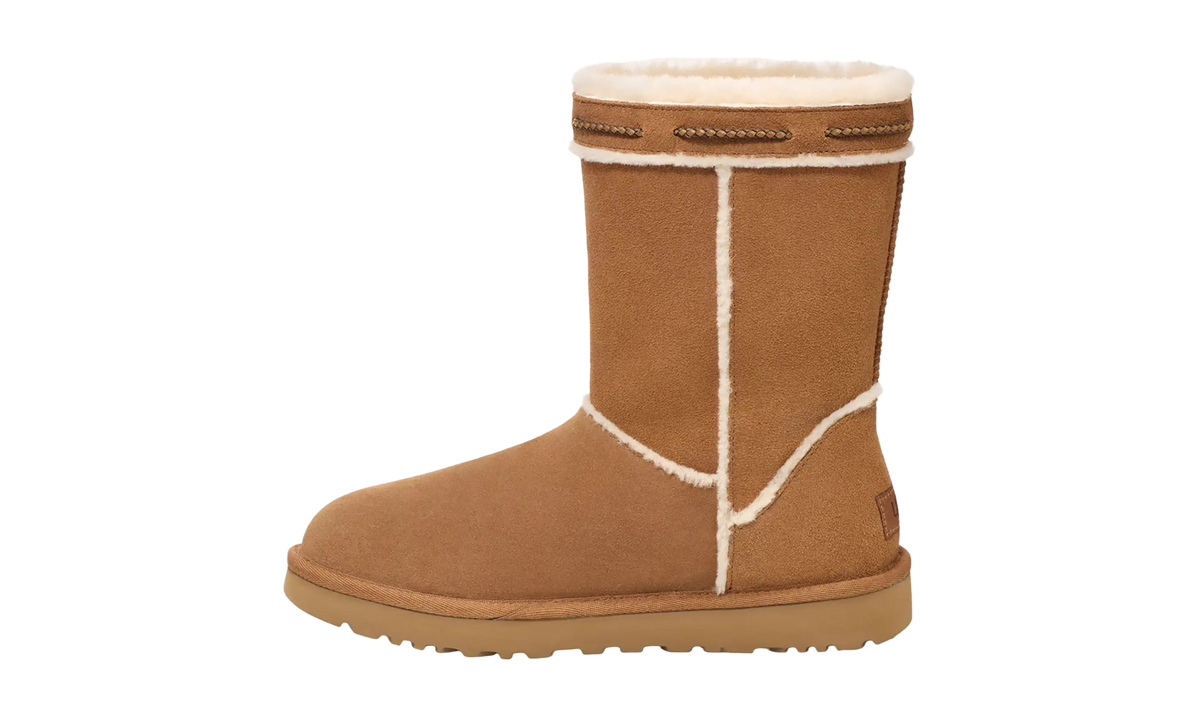 CLASSIC SHORT SHEARLING BRAID WMNS "Chestnut" 1166752 CHE